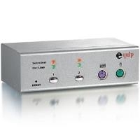 Equip Desktop KVM Switch - KVM-Switch - PS/2 - 2 Anschlüsse - 1 lokaler Benutzer (331502)