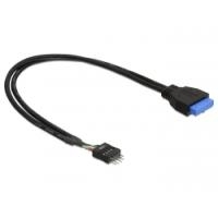 DeLOCK 83095 cavo SCSI Nero Interno 03 m (DeLOCK USB-kabel - 30 cm)