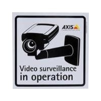 AXIS E645SURVEILLANCE STICKER ENG 10PCS