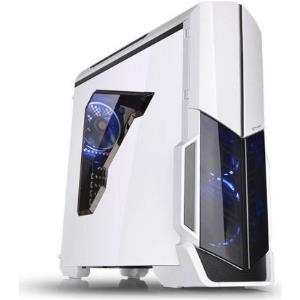 Thermaltake Versa N21 Snow - Midi Tower - ATX - ohne Netzteil (PS/2) - Schwarz, weiß - USB/Audio (CA-1D9-00M6WN-00)