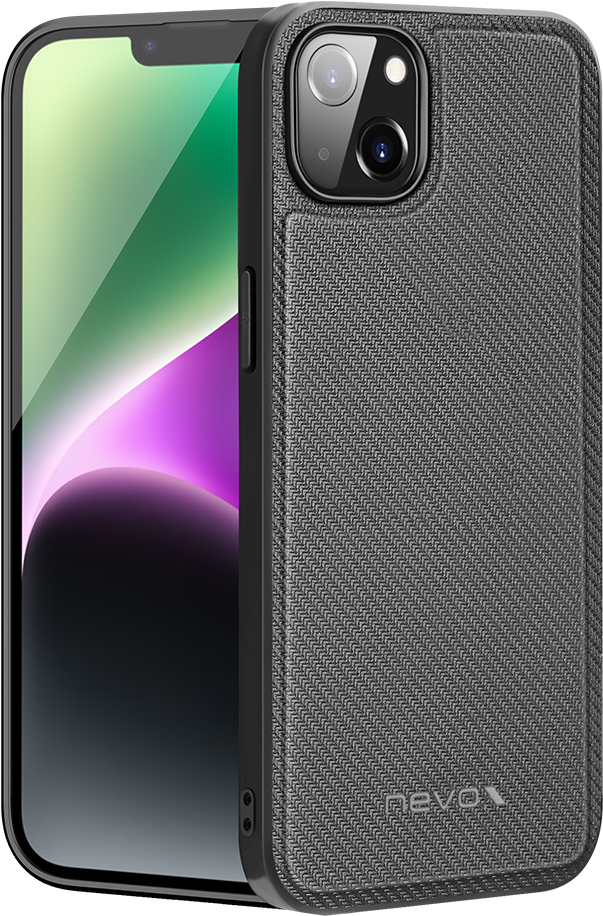 Nevox StyleShell NYLO - iPhone 15 nero