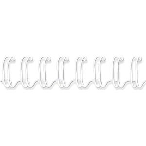 Fellowes 53270 accessori per la rilegatura (Fellowes 53270 12mm White Wires)