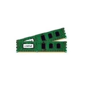 Crucial - DDR3 - 4 GB: 2 x 2 GB - DIMM 240-PIN - 1600 MHz / PC3-12800 - registriert - ECC
