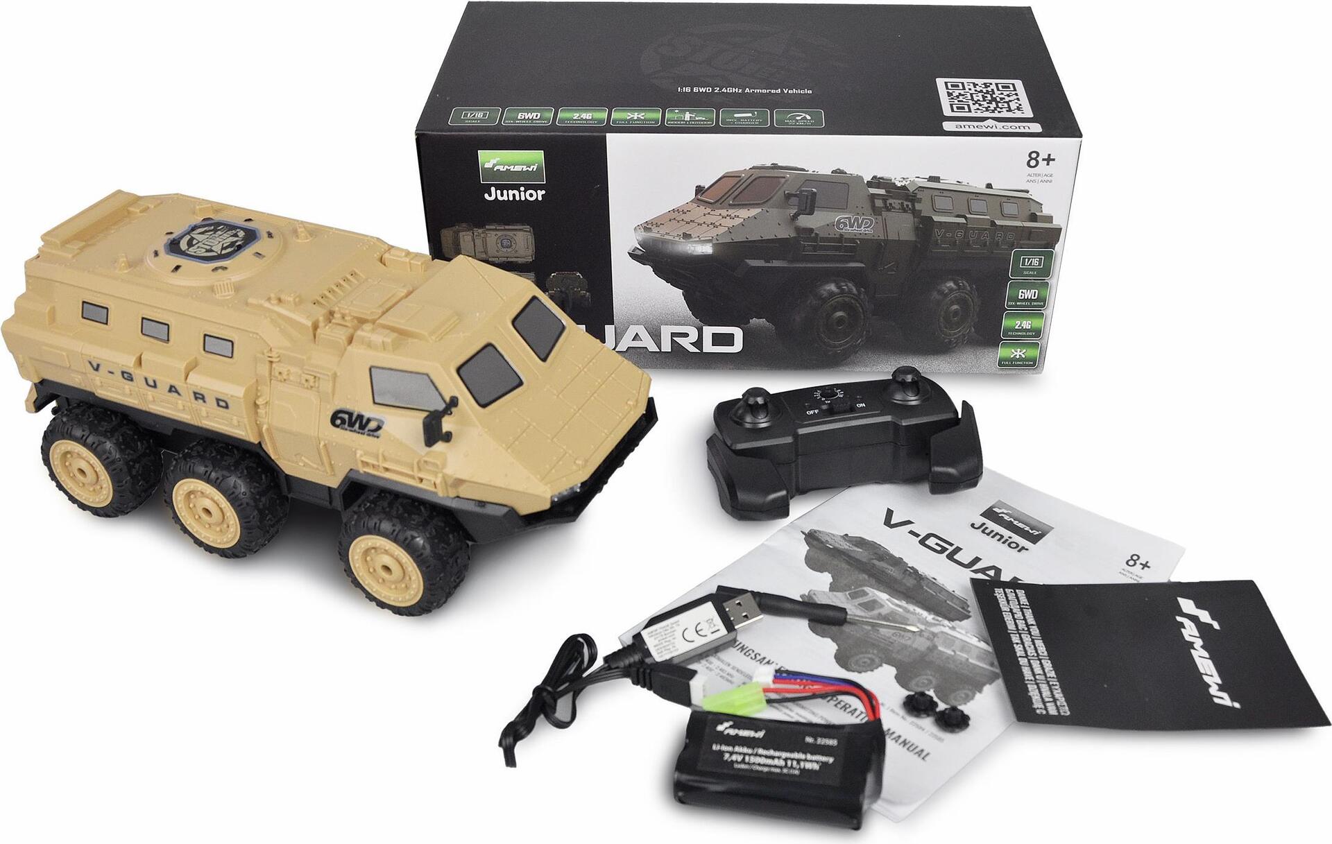 V-Guard Armored Vehicle 6WD 116 RTR