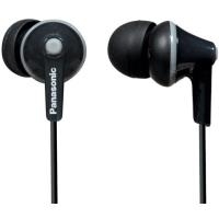 Panasonic RP-TCM125 - Ergofit - Ohrhörer mit Mikrofon - im Ohr - kabelgebunden - 3,5 mm Stecker - Schwarz