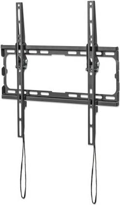 Manhattan 462402 Supporto TV a parete 177,8 cm [70] Nero (Wall mount Tilt, 1 screen, Screen Sizes: 32-55 200x200 to 400x400mm,