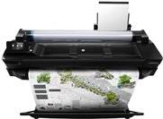 HP DesignJet T520 - 914 mm (36) Großformatdrucker - Farbe - Tintenstrahl - Rolle (91,4 cm x 45,7 m) - 2400 x 1200 dpi - bis zu 0.58 Min./Seite (einfarbig)/ bis zu 0.58 Min./Seite (Farbe) - USB 2.0, LAN, Wi-Fi