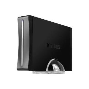 RaidSonic ICY BOX IB-319StUS2-B - Speichergehäuse - 3.5 (8.9 cm) - SATA 3Gb/s - eSATA 3Gb/s, USB 2.0 - Schwarz