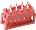 MPE-Garry 371-1-012-T-KT0 12 pole PCB board to board male cable plug with 1.27mm raster. Type: 12 pin 12 pol kab.deel ma idc 1.27 (371-1-012-T-KT0)