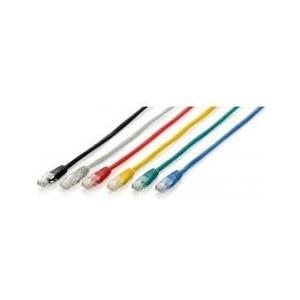 Equip Life - Patch-Kabel - RJ-45 (M) - RJ-45 (M) - 5,0m - UTP - CAT 6 - gepresst, verseilt - Schwarz (625454)
