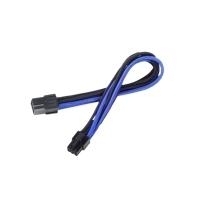 Silverstone PP07-IDE6BA 0,25 m (Silverstone 6-pin PCIe to 6-pin PCIe Cable 25 cm - Black / Blue)