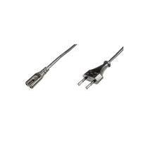 Bixolon ASSMANN - Stromkabel (250 VAC) - IEC 320 EN 60320 C7 (W) - CEE 7/16 (M) - 1.8 m - Schwarz (FIG8EURO)