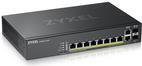 SWITCH ZYXEL GS2220-10HP-EU0101F 8P Gigabit POE (fino a 180W)2P (RJ-45/SFP) IPv6 VLAN Desktop/Rack Managed Layer 3 Lite