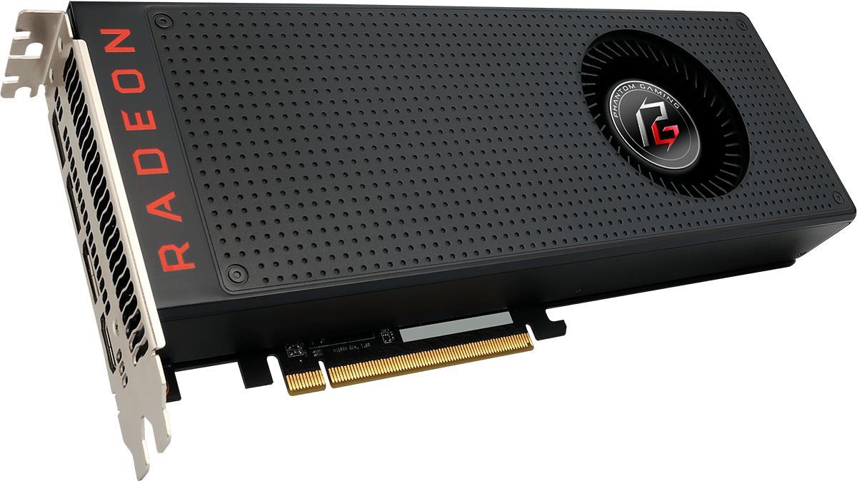 ASRock Phantom Gaming X Radeon RX VEGA 56 8G - Grafikkarten - Radeon RX VEGA 56 - 8GB HBM2 - PCIe 3.0 x16 - HDMI, 3 x DisplayPort (90-GA0900-00UANF) ASRock Phantom Gaming X Radeon RX VEGA 56 8G - Grafikkarten - Radeon RX VEGA 56 - 8GB HBM2 - PCIe 3.0 x16 - HDMI, 3 x DisplayPort (90-GA0900-00UANF)