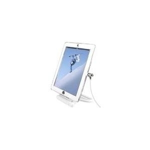 Compulocks iPad Lockable Case Bundle With Security Rotating Stand andwith security cable lock - White - Sicherheitskit - weiß - für Apple iPad Air, iPad Air 2 (IPADAIRRSWB)