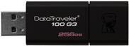 Kingston DataTraveler 100 G3 - USB-Flash-Laufwerk - 256GB - USB3.0 - Schwarz (DT100G3/256GB)