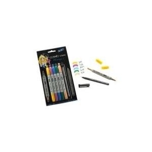 COPIC Marker ciao 5+1 Set, Manga 1 Der Marker zum Layouten, Skizzieren und Illustrieren (22075 556)