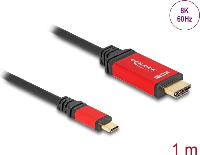 Delock ?Cavo USB Type-C a HDMI (modalità DP Alt)