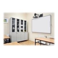 Peerless PSTK-600 - Befestigungskit (Wandmontage, Schnittstellengabel, Teleskoperweiterungsarm) für Projektor - Aluminium - Silver Powder Coat (PSTK-600)