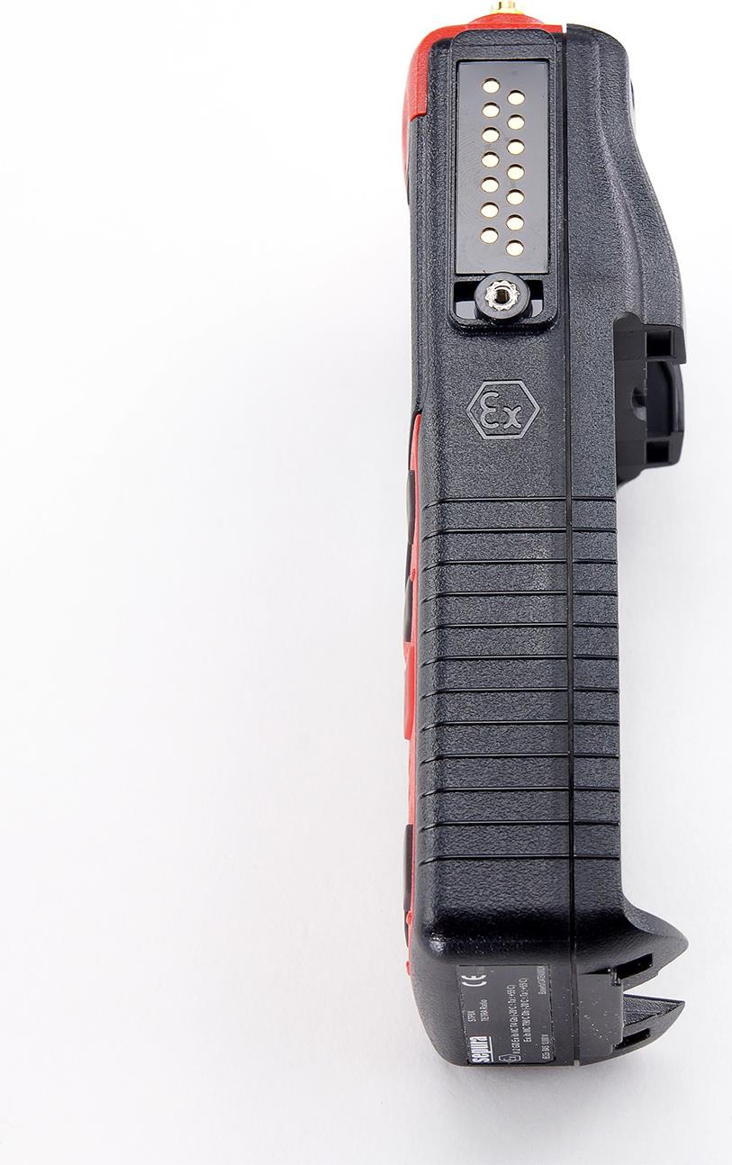 Sepura STP8X138 ATEX, mit GPS-Motion, 380 - 430 MHz OHNE Akku und Antenne, IP67, ohne numerische Tastatur, integrierte GPS-Antenne & -Modul mit Motion-Sensor (aufrüstbar mit Totmann-Option), ATEX-Schutzklasse Gas:  II 2 ib IIC T4 G/ Staub: II 2 ib II