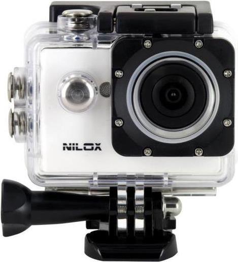 Nilox MINI UP - Action-Kamera - montierbar - 720p - 5.0 MPix - Unterwasser bis zu 30 m - weiß