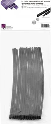 TRU COMPONENTS T1902CA025 Schrumpfschlauchsortiment Schwarz 1.50 mm Schrumpfrate:3:1 15 St. (T1902CA025)