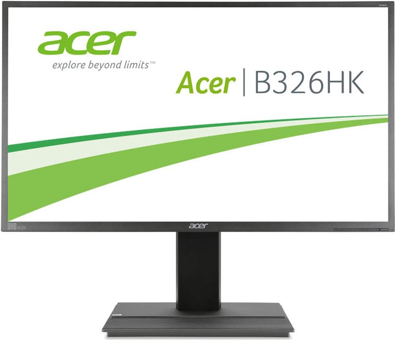 ACER B326HKymjdpphz 81,30cm (32) TFT LED 4K 3840 x 2160 350cd/m² 100M:1 DVI HDMI DP miniDP USB HUB höhenverstellbar Lautsprecher (UM.JB6EE.005) ACER B326HKymjdpphz 81,30cm (32) TFT LED 4K 3840 x 2160 350cd/m² 100M:1 DVI HDMI DP miniDP USB HUB höhenverstellbar Lautsprecher (UM.JB6EE.005)