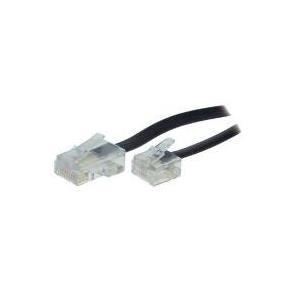 Anschlußkabel ISDN 6m Western 8/4 kurze Version (TC 70086-8/4 s)