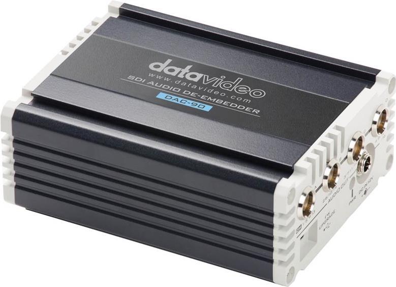DataVideo DAC-90 Schwarz - Weiß Audio-Konverter (2000-2300)