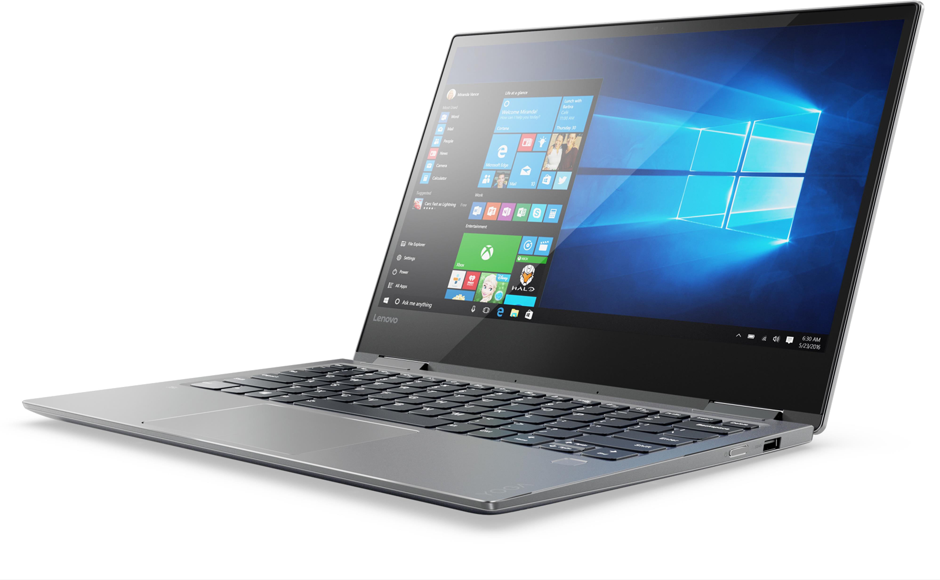 Aktuelle Angebote Lenovo Yoga 720 13IKBR 81C3 Flip Design Core i7 8550U 1 8 GHz Win 10 Home 64 Bit 8 GB RAM