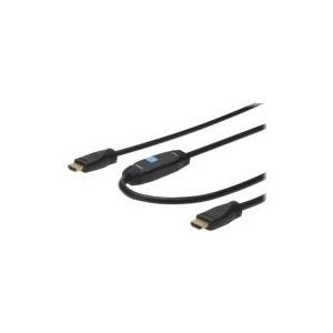 CAVO CON AMPLIFICATORE FULL HD HDMI 1.4 3D HIGH SPEED WITH ETHERNET MT 10