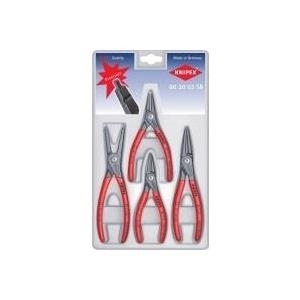Knipex Seegeringzangen-Set Passend für Außen- und Innenringe 12-25 mm, 19-60 mm 10-25 mm, 19-60 mm Spitzenform gerade 00 (00 20 03 SB)