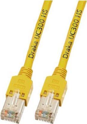 RJ45 Patchkabel 2x Hirose SFTP-300MHz HF 10,0 Meter Gelb (K8015.10)