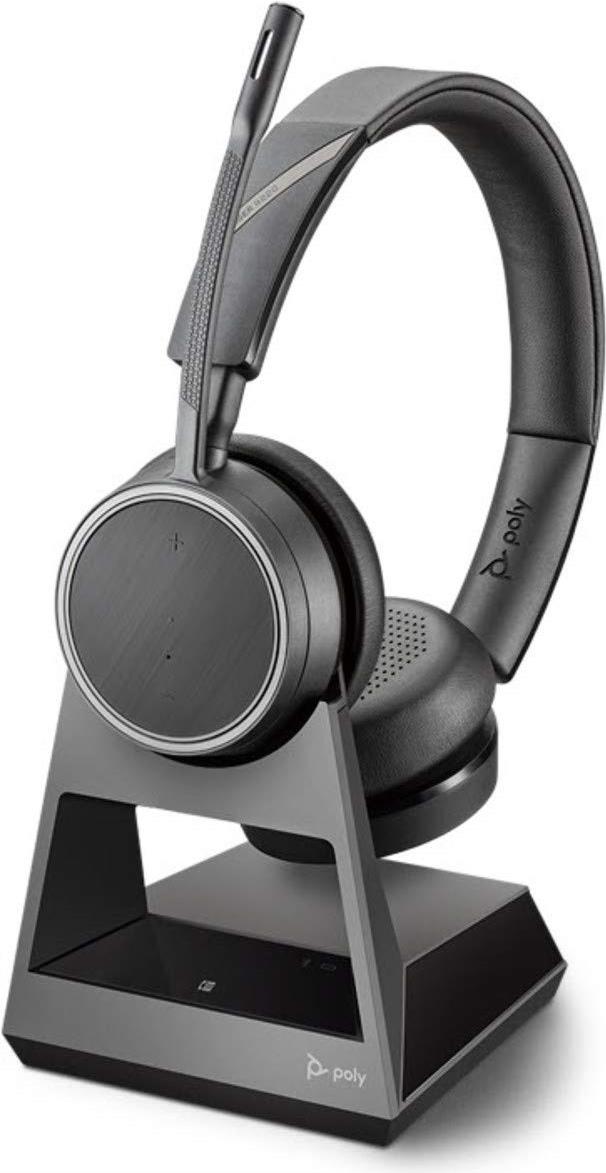 Poly Voyager 4220 Office - Ein-Weg-Basis - Office Series - Headset - On-Ear - Bluetooth - kabellos (212721-05) - Sonderposten