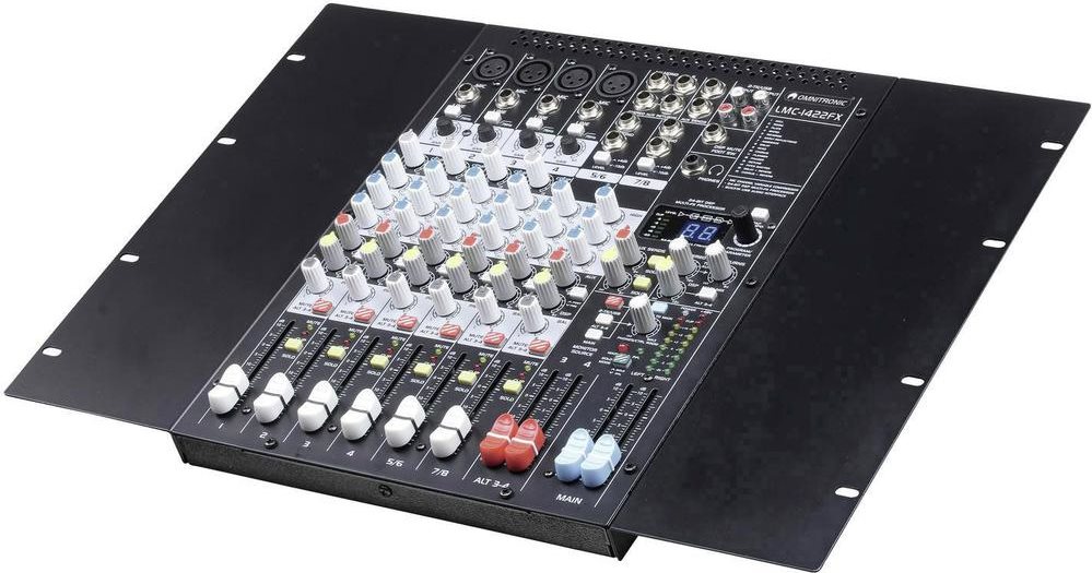 Omnitronic 10040280 Audio-Mixer 20 - 20000 Hz Schwarz (10040280)