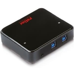 ROLINE - USB-Umschalter für die gemeinsame Nutzung von Peripheriegeräten - 4 x SuperSpeed USB 3.0 (14.01.2312)