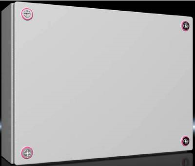 Rittal KX 1539.000 Installations-Gehäuse, Wand-Gehäuse 400 x 400 x 120 Stahlblech Lichtgrau 1 St. (1539000)