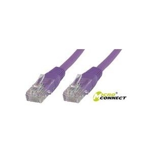 MicroConnect - Netzwerkkabel - RJ-45 (M) bis RJ-45 (M) - 20 m - UTP - CAT 6 - halogenfrei, verseilt - Violett