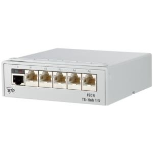 METZ CONNECT BTR ISDN TE-Hub 1/5 AP - Hub - 5 Anschlüsse - ISDN (130345-01-E)