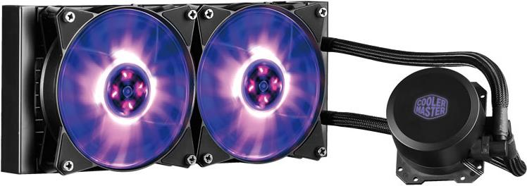 Cooler Master MasterLiquid ML240L RGB - Wasserkühlung - (LGA775 Socket, LGA1156 Socket, Socket AM2, Socket AM2+, LGA1366 Socket, Socket AM3, LGA1155 Socket, Socket AM3+, LGA2011 Socket, Socket FM1, Socket FM2, LGA1150 Socket, Socket FM2+, LGA2011-3 Cooler Master MasterLiquid ML240L RGB - Wasserkühlung - (LGA775 Socket, LGA1156 Socket, Socket AM2, Socket AM2+, LGA1366 Socket, Socket AM3, LGA1155 Socket, Socket AM3+, LGA2011 Socket, Socket FM1, Socket FM2, LGA1150 Socket, Socket FM2+, LGA2011-3