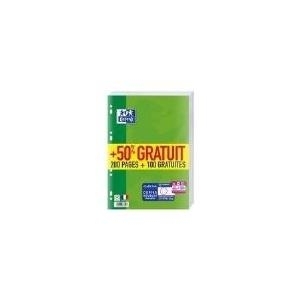 Oxford Kanzleipapier, 210 x 297 mm, kariert papier 90 g/qm, Inhalt: 100 Blatt + 50 GRATIS (100107211)