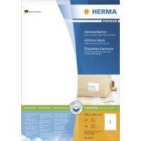 HERMA 4252 etichetta per stampante Bianco Etichetta per stampante autoadesiva (HERMA Premium - laminerede adressem?rk)