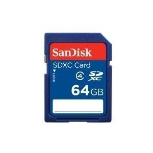 SanDisk - Flash-Speicherkarte - 64GB - Class 4 - SDXC (SDSDB-064G-B35)