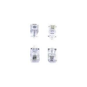 Herweck Helos modular plug - Modulare Eingabe - RJ-45 (Packung mit 10) (014028)
