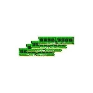 Kingston ValueRAM - DDR3 - 32 GB : 4 x 8 GB - DIMM 240-PIN - 1333 MHz / PC3-10600 - CL9 - 1.5 V - ungepuffert - nicht-ECC (KVR1333D3N9HK4/32G)