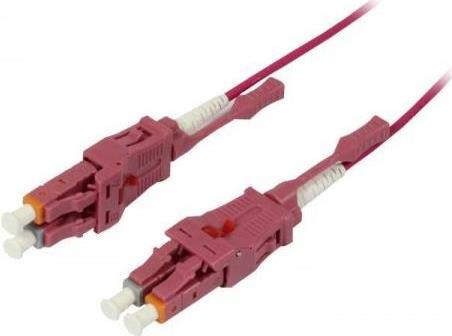 LWL-2-Faser-Patchk. 1.0mtr.LC-LC 50/125um OM4 Uniboot drehbar Push/Pull AD 2mm - Kabel - Multimode-Faser (S215551)