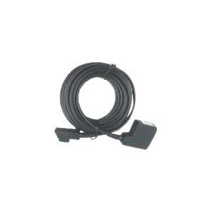 Herweck Helos - Telefonverlängerungskabel - TAE-N (M) - TAE-N (W) - 3,0m - Schwarz (014151)