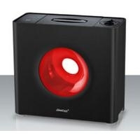 Steba LB 6 CUBE Ultraschall 4l 115W Schwarz - Rot Luftbefeuchter (361600)