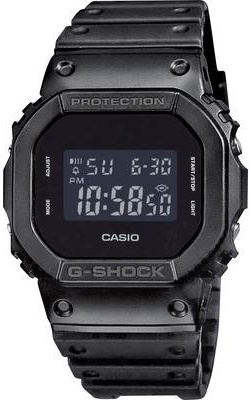 Casio Quarz Armbanduhr DW-5600BB-1ER (L x B x H) 48.9 x 42.8 x 13.4 mm Schwarz Gehäusematerial=Resin Material (Armband)=Resin (DW-5600BB-1ER)