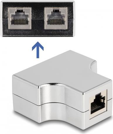 Ã¢â‚¬Â¢ AnschlÃƒÂ¼sse: 1 x RJ45 Buchse / 2 x RJ45 Buchse Ã¢â‚¬Â¢ 1:1 verbunden Ã¢â‚¬Â¢ Cat.5e Spezi